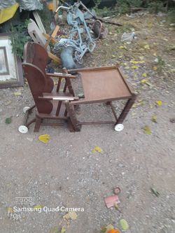High Chair Turns Into A Desk Thumbnail