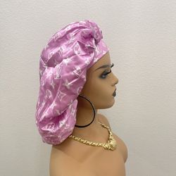 New! Unworn! Double Layered Satin/Silk Bonnet