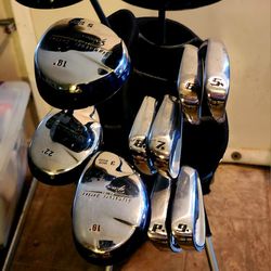 Jack Nicklaus Signature Mens Rt.hand Full Set Golf Clubs And Stand BAG 