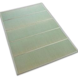 BJDesign Japanese Tatami Mat Igusa Mattress Foldable Rush Grass Full XL 55x78"