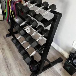 3 Tier Dumbbell Rack