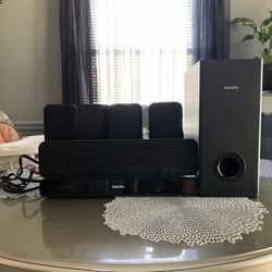 Philips dvd home theater system HTS3565D