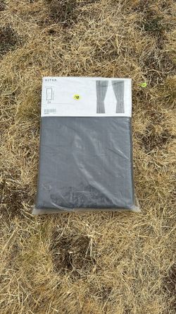 IKEA Curtains 57” By 98” Dark Grey 