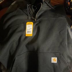 Mens Carhart Hoodie Size m
