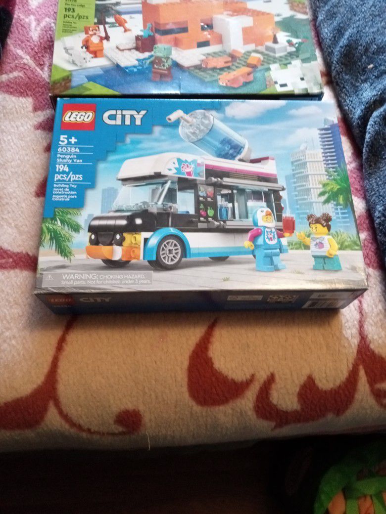 Lego City And Lego Minecraft