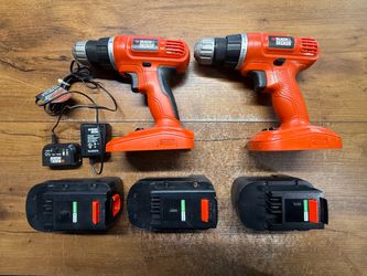 Black & Decker Cordless Drill Set