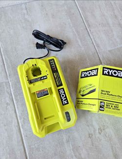 RYOBI Dual Platform 18V Hyper Charger 12Amp and 40V 6Amp Fast Charger