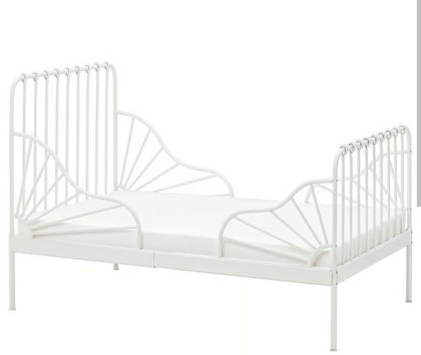 IKEA extendable Twin Bed Frame BLACK