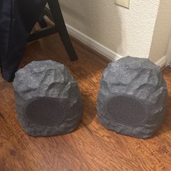 Outdoor Bluetooth Rock Speakers