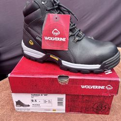 WOLVERINE STEEL TOE WORK BOOTS 