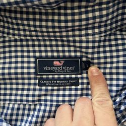 Vineyard vines. Georgia Tech polo (size L)