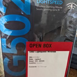 G502 Lightspeed Mouse