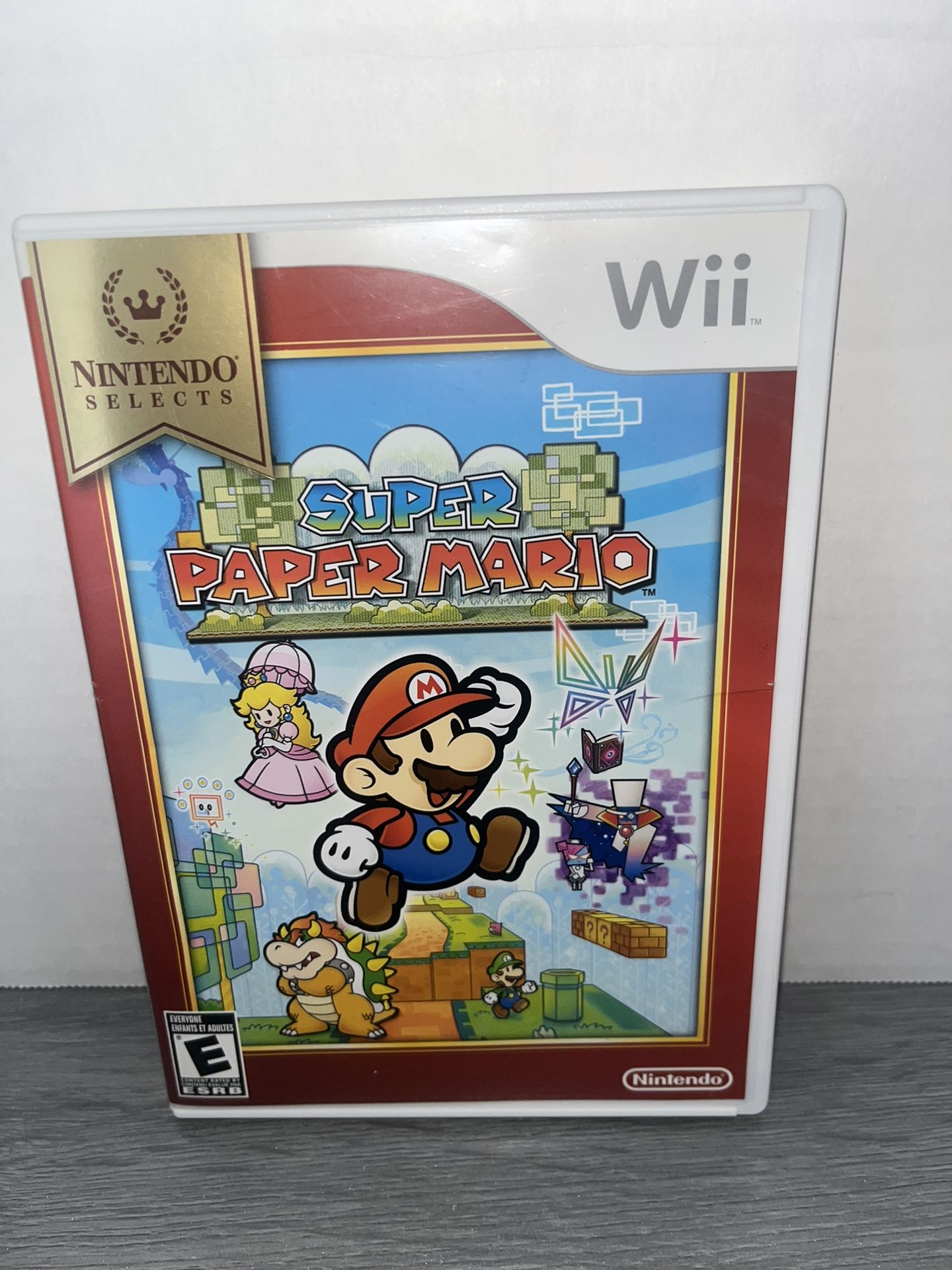 Super Paper Mario – Nintendo Wii Game Complete