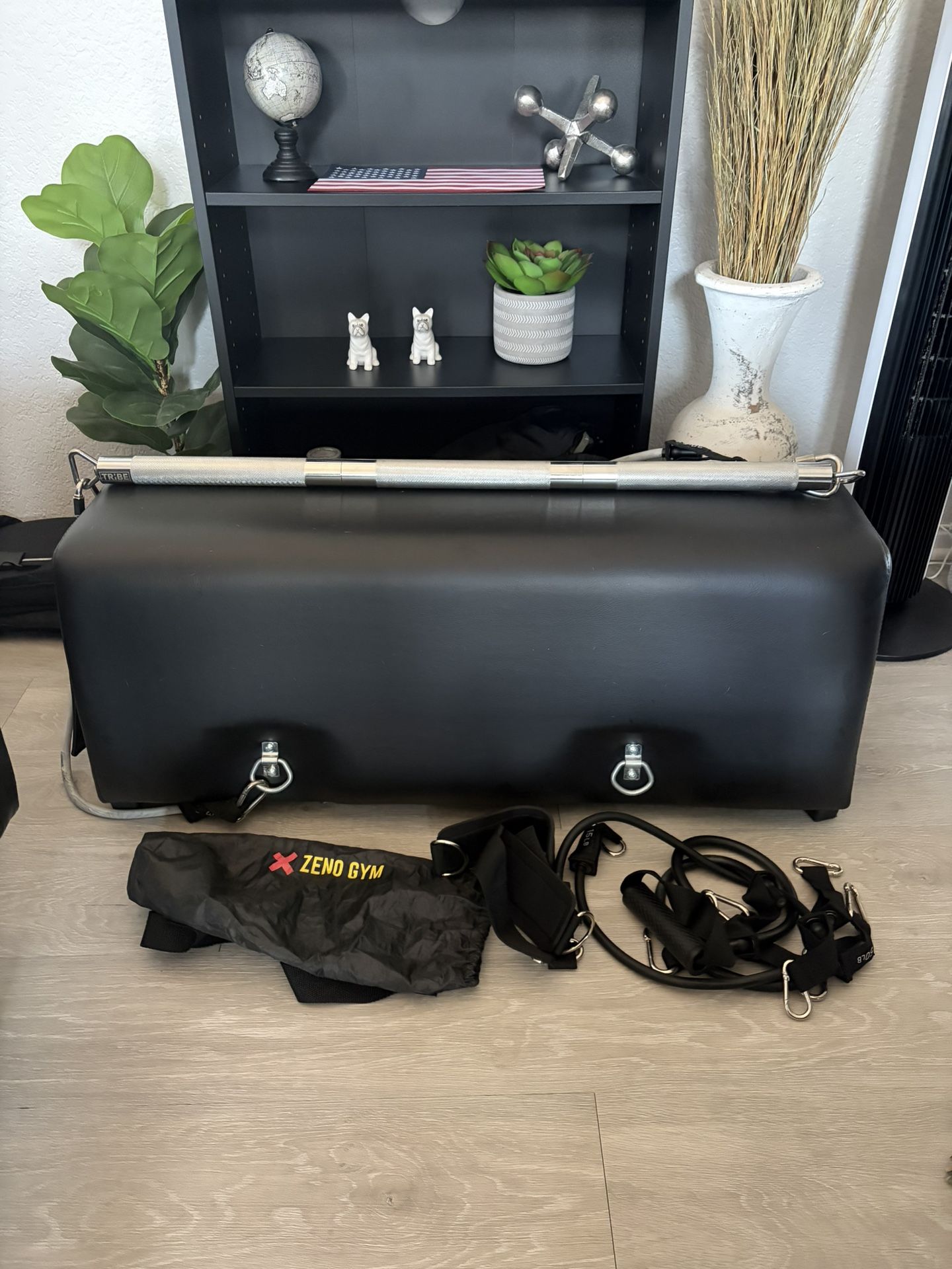 Zeno Gym Adjustable Freestanding Resistance Band Weight Bench