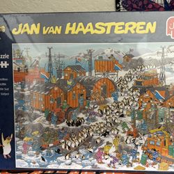1,000 Piece Puzzle - South Pole Expedition Jan van Haasteren