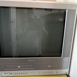 Toshiba with VHS and DVD player