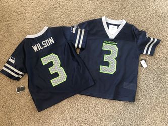 Brand New Seattle Seahawks gear Jerseys 2t 4t baby clothes lot