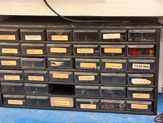 Box with drawers