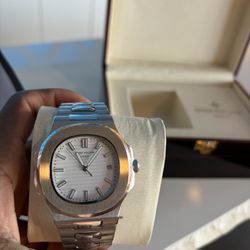 Luxury Silver Watch 