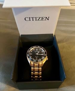 Gold citizen men’s eco watch