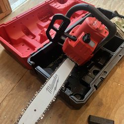 Milwaukee M18 Chainsaw Case And Battery Charger