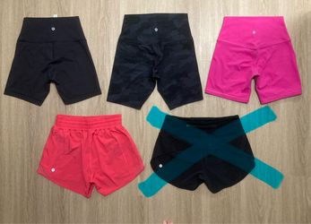 LULULEMON SIZE 6 SHORTS HOTTY HOT ALIGN SPEED UP LINED SHORTS $25 EACH LIKE NEW SALE