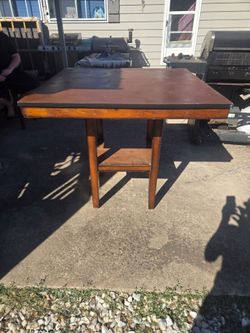 Tall breakfast table