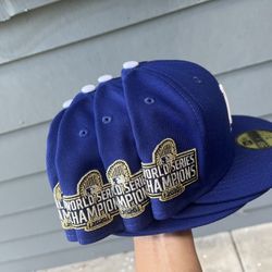 Dodgers World Series Hat 7 1/4