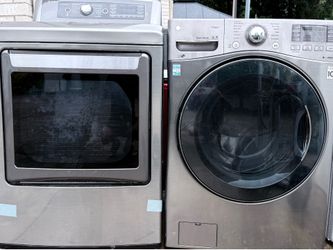Lg washer electric dryer ( 30 days warranty)