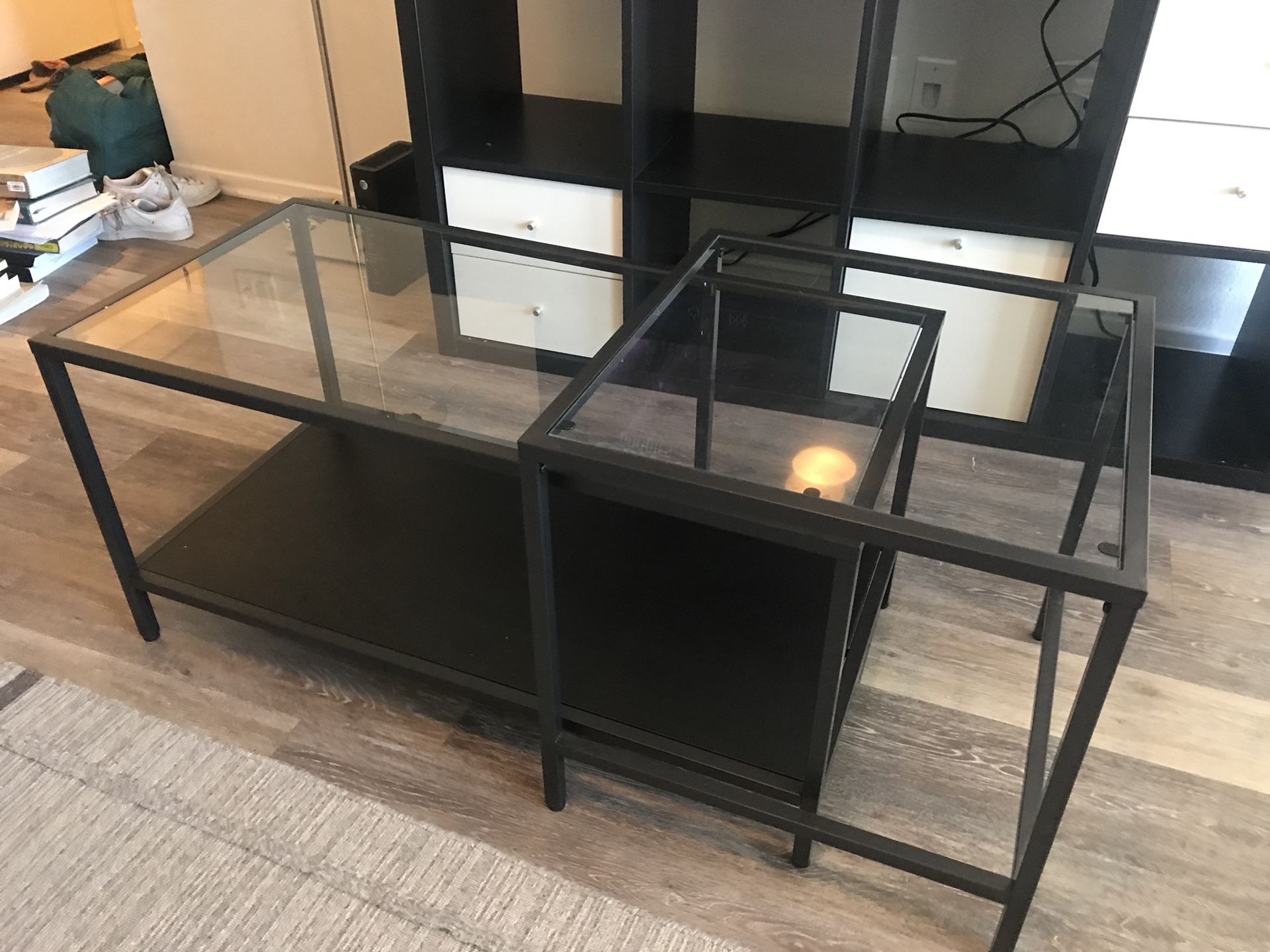 IKEA VITTSJO coffee table (set of 2)