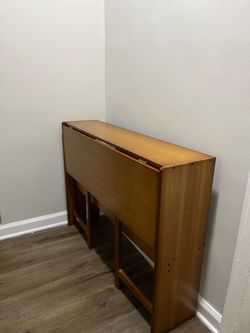 Entryway table that turns into a desk
