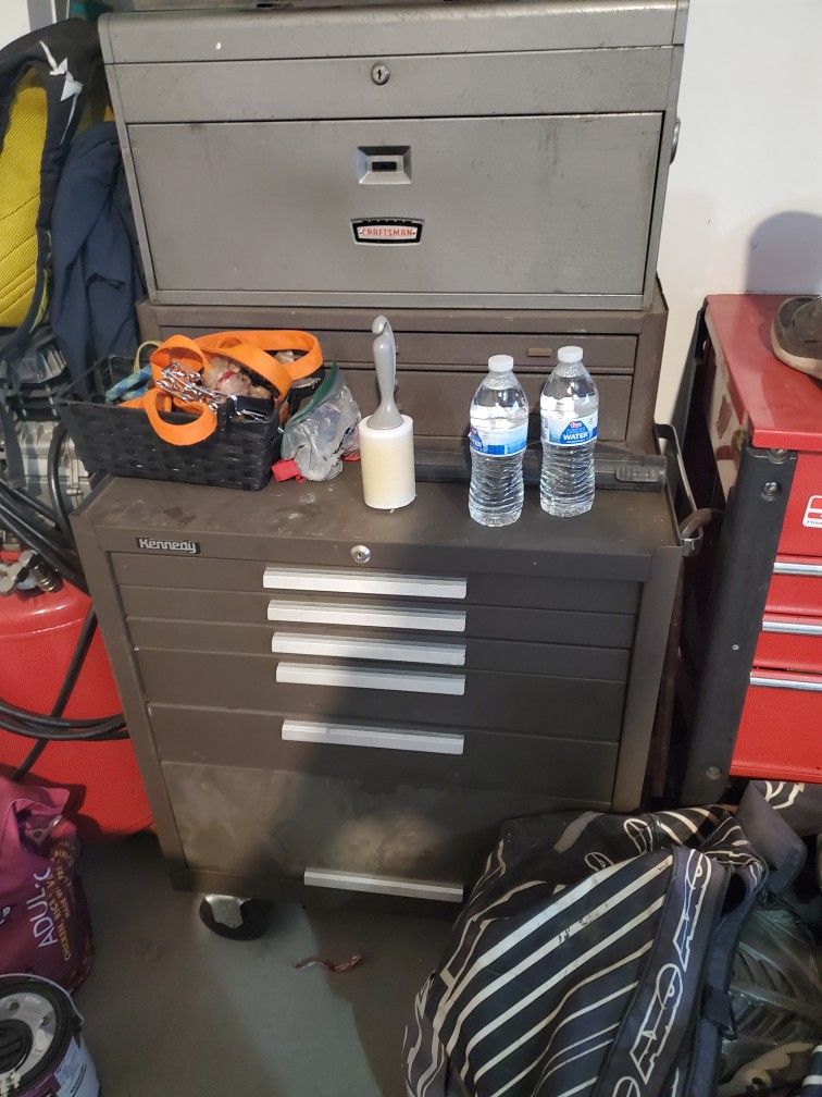 Machinist Tools With Tool Boxs
