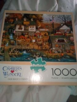 Olde Bucks County 1000 Piece Puzzle 
