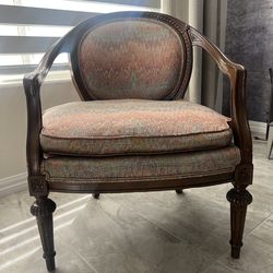 Vintage Karges Louis furniture company armchair