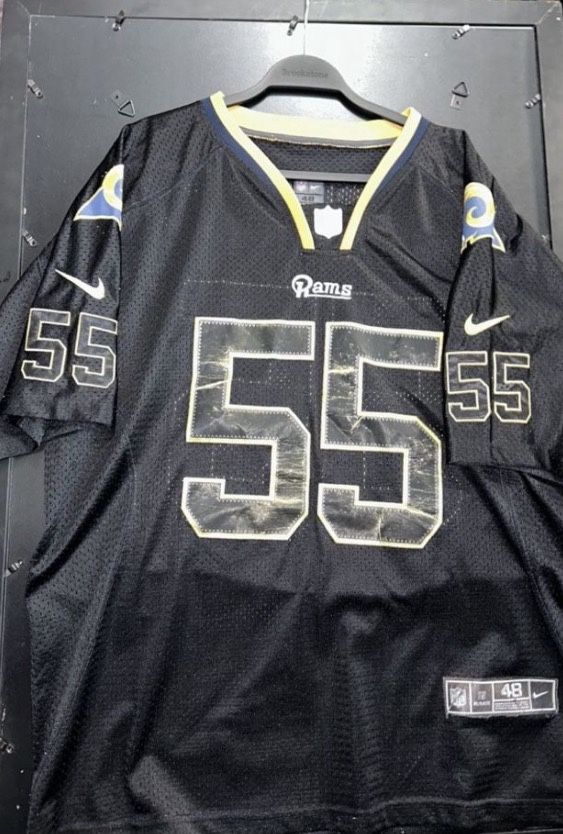 St. Louis Rams Issac Bruce Reebok NFL Jersey White  Stitched Big and Tall 60 VTG