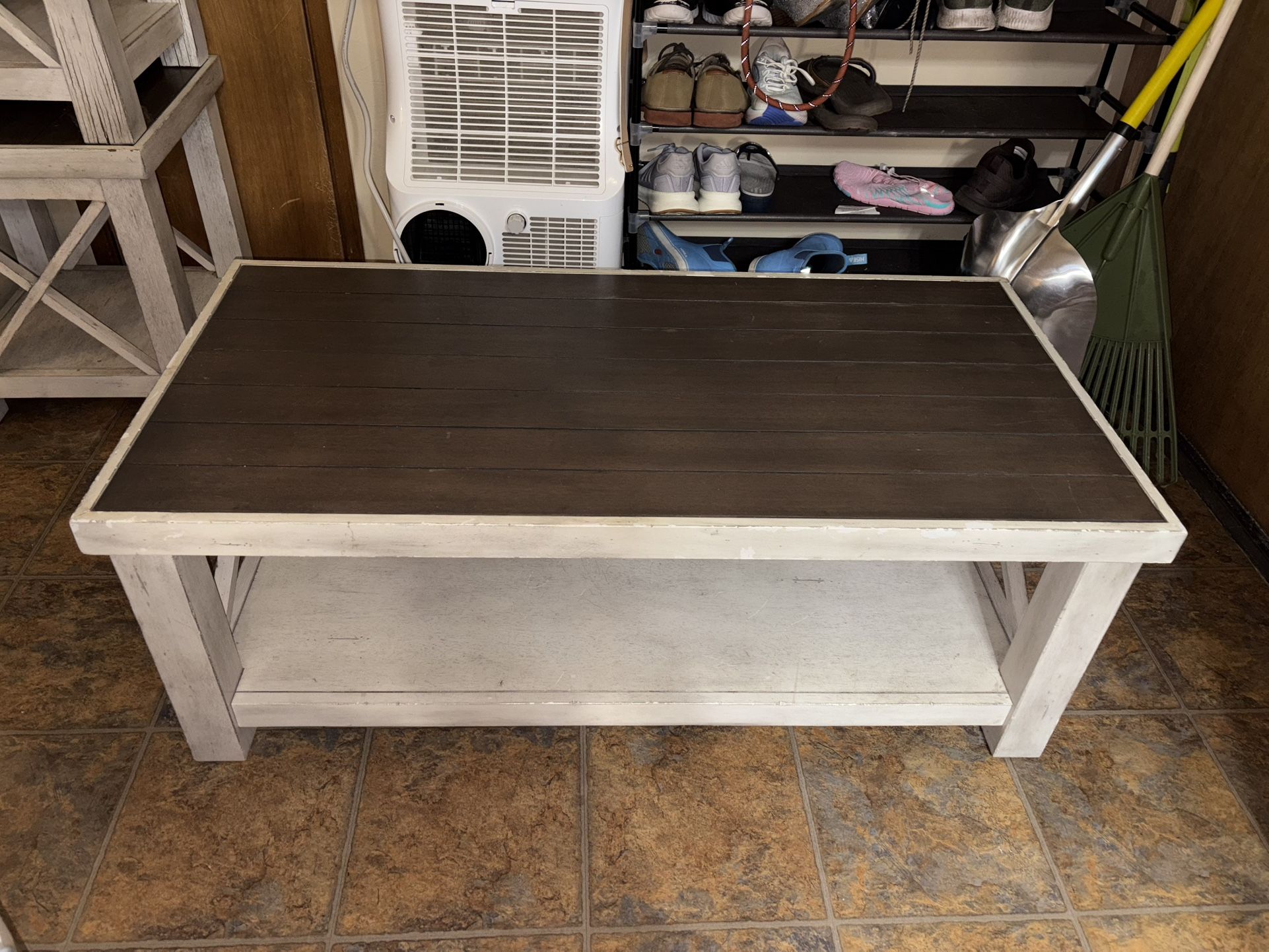 Coffee Table with Matching Side Tables