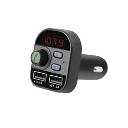Audiobox TR-10 Bluetooth FM Transmitter w/ Quick Charge Car Adaptor USB, SD, MP3