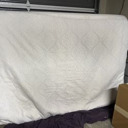 Queen Sized Foam Mattress With Frame