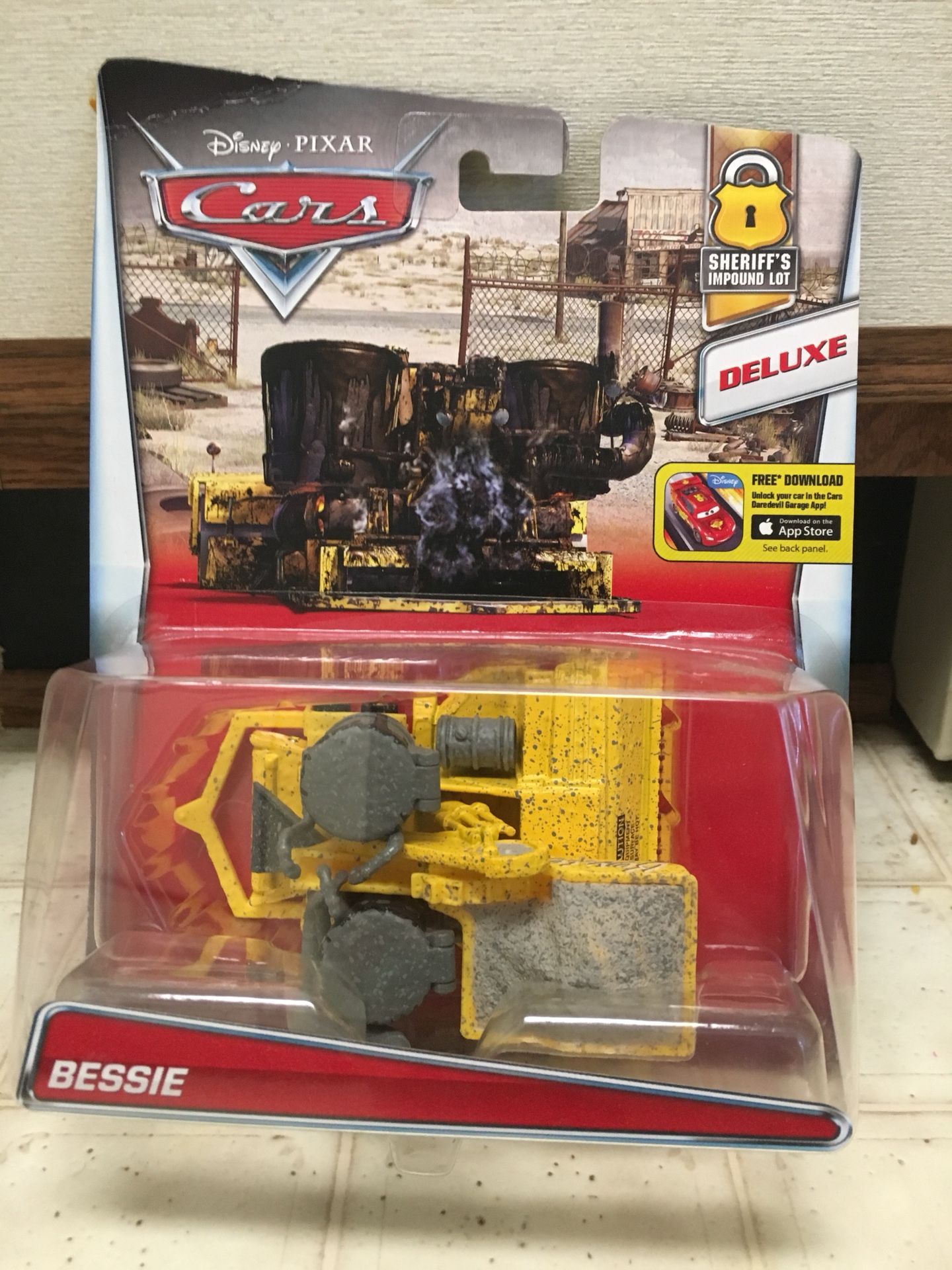 Disney Cars Bessie. Extremely Rare and Very hard to find. From original Disney Cars Movie. $75. Pickup in Sidney.