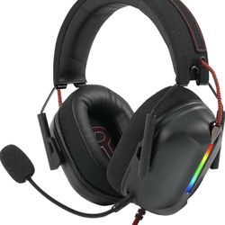 Tupargo G9pro 7.1 Surround Sound Foldable RGB Light Gaming Headset with Mic