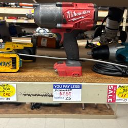 Impact Wrench With Battery