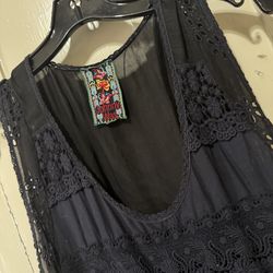 Beautiful Johnny Was Black Dress