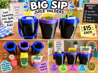 BIG SIP JUICE HOLDERS