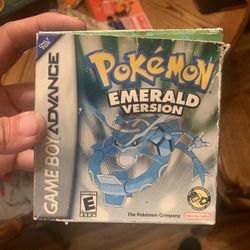 Pokémon Emerald Complete Authentic 