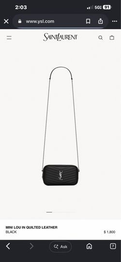YSL Crossbody Purse