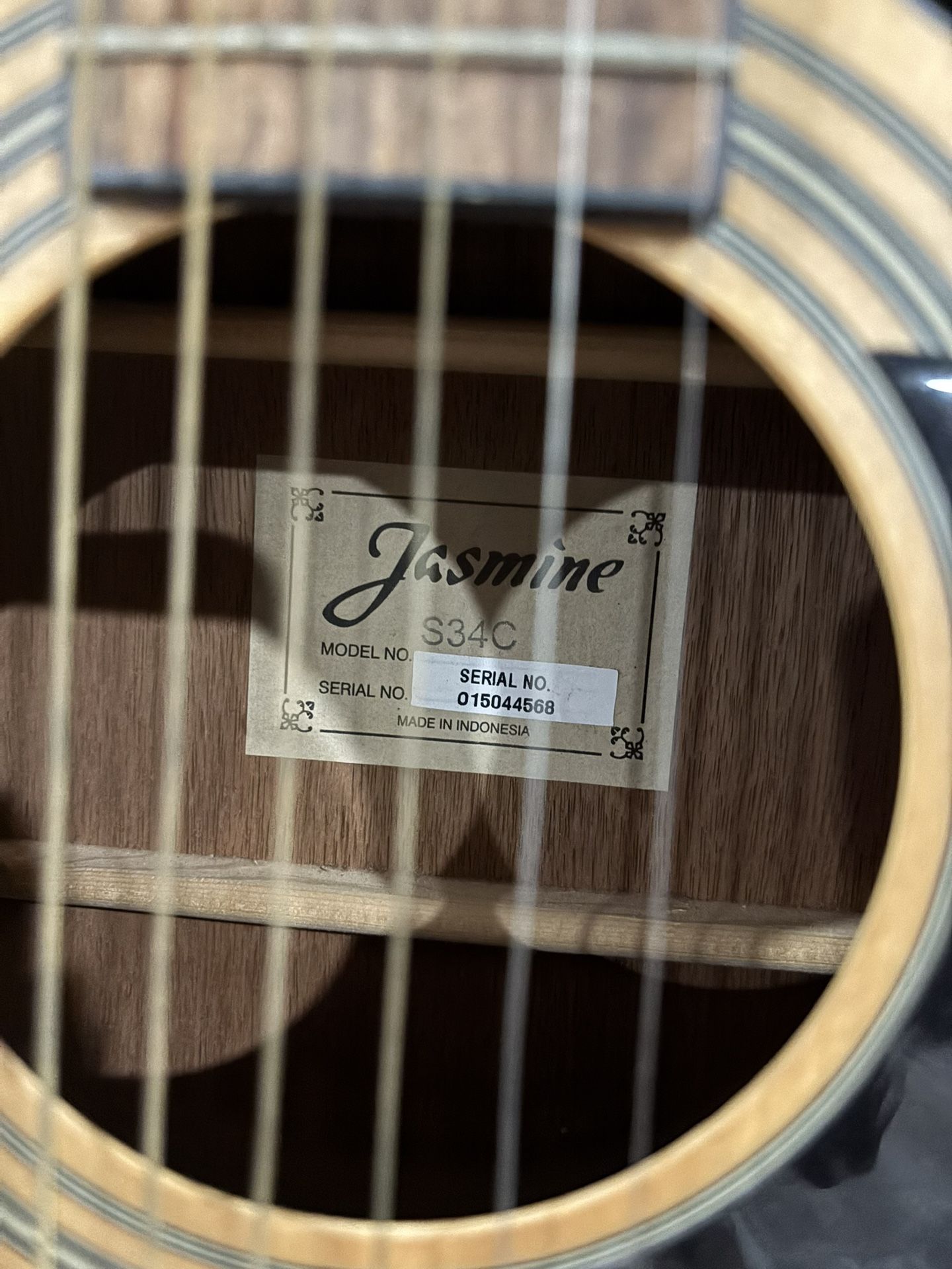 Jasmine brand guitar