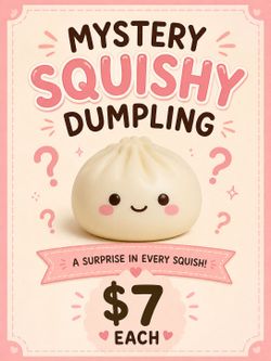 Mystery Squishy dumpling for sale