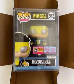 SDCC 2026 Exclusive Funko Pop INVINCIBLE #2452 Official Con Sticker LE 2000