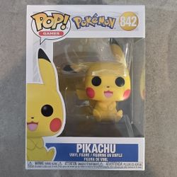 Pikachu Sitting Funko Pop #842 – Brand New