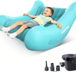 Lnflatable Couch Rocking Chair For Kids: Sensory Chair For Autistic ADHD Child - Soft Comfy Rocker Chairs Indoor Playroom Outdoor - Sensory Room Must 